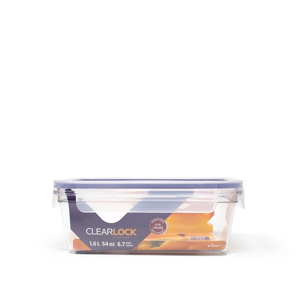 Clearlock 1 6L 54Oz Rectangle Packaged