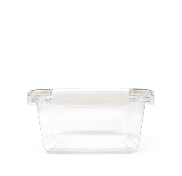 Snaplock clear 2l square