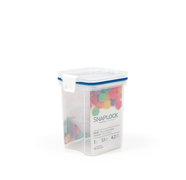 Snaplock pantry 1l medium square packaged