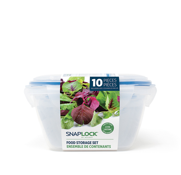 Snaplock 10piece set packaged